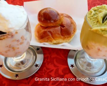 Granita Siciliana un rito tutto da gustare in Sicilia, non solo in estate. Storia, ricetta